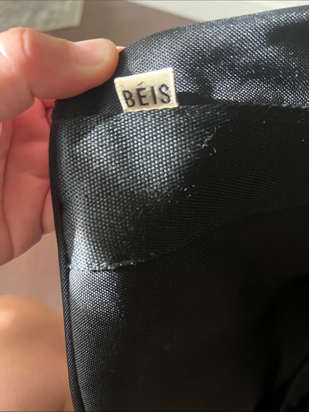 Black BEIS TOTE BAG